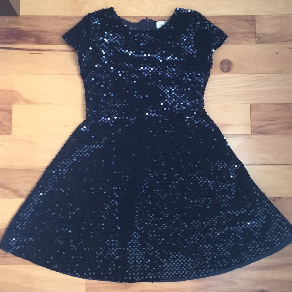 Zara girls sequin dress
